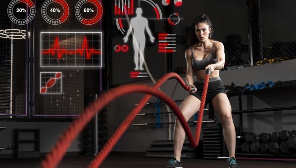 front-view-woman-doing-sport-with-stats